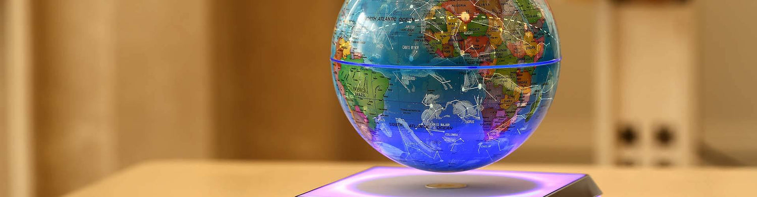 Magnetic Floating Rotating Globe Anti-Gravity Levitating Star Constellation | Video