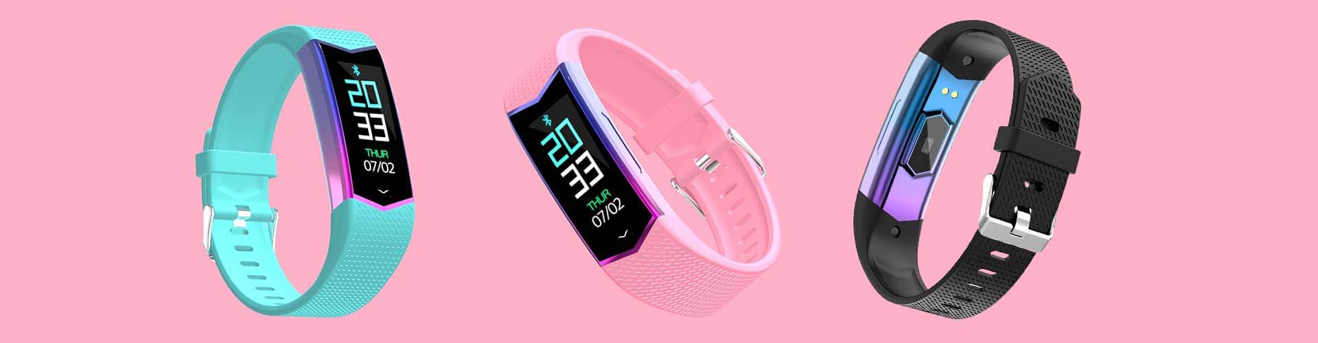 Lovers Wristband Color Change Bracelet IP67 Love Token Smart Band | video