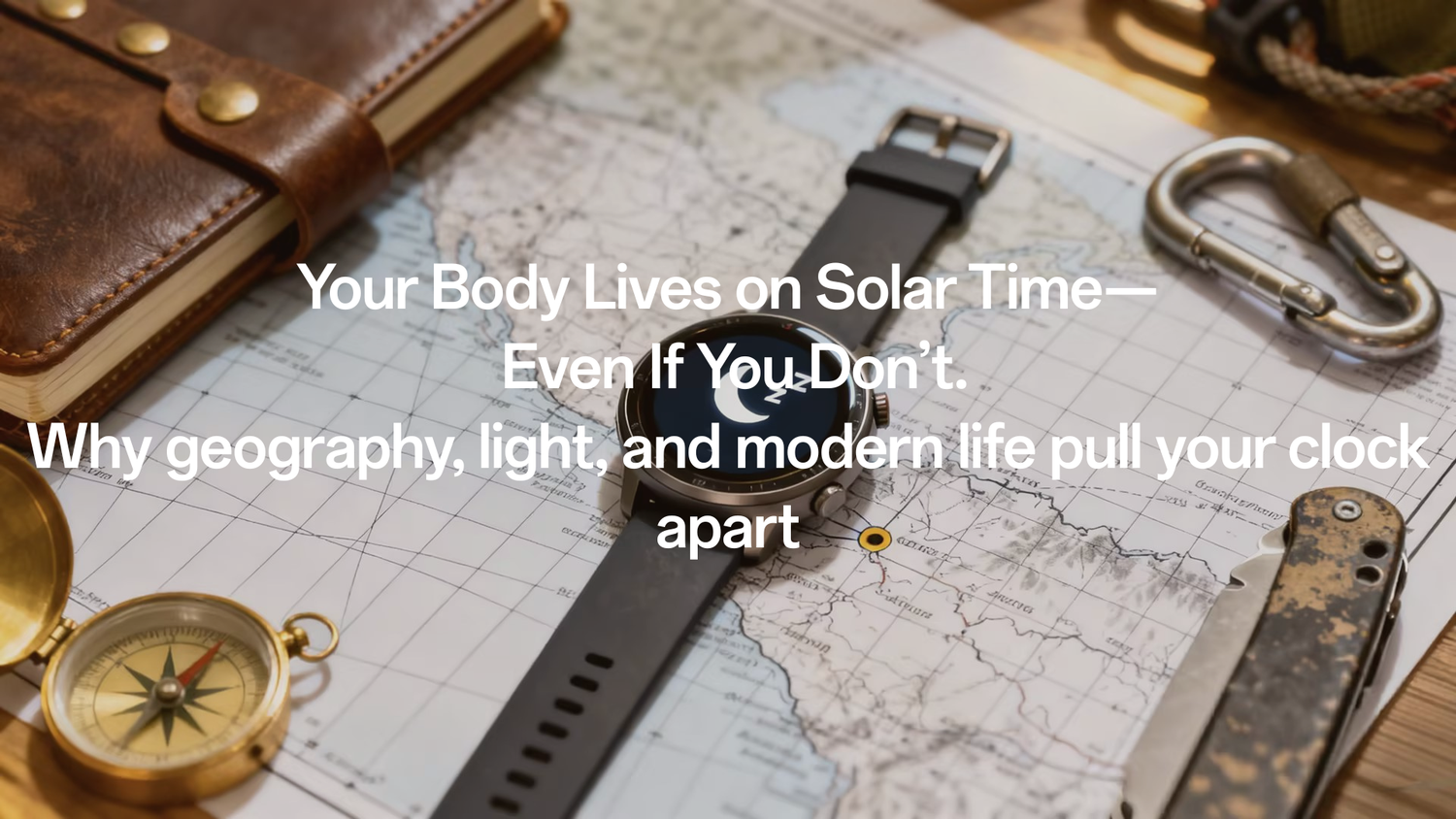 Geographical Misalignment: Why Your Body is Controlled by Longitude