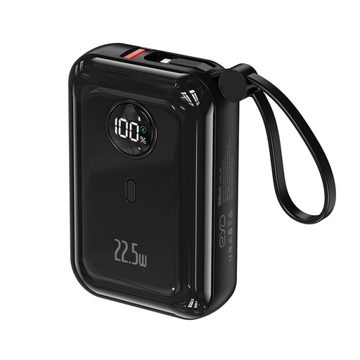 EYD PD 22.5W 10000mAh Power Bank USB C & IOS - Aolon