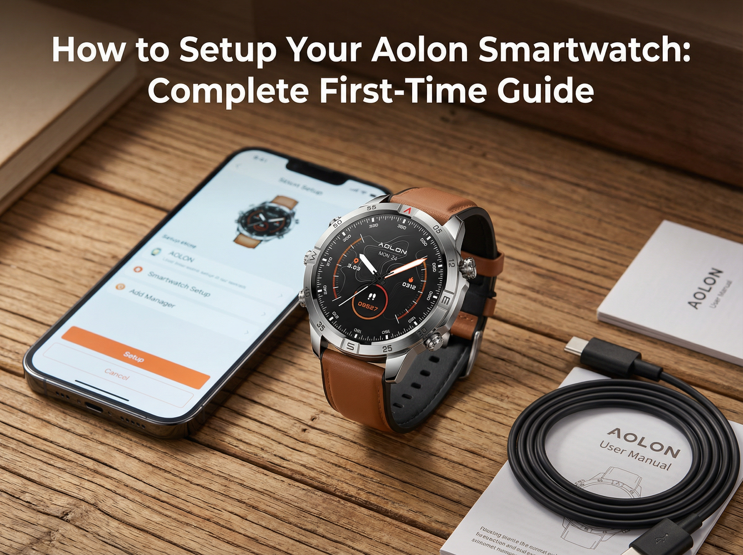 How to Setup Your Aolon Smartwatch: Complete First-Time Guide