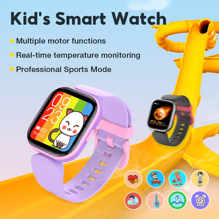Aolon Kids Waterproof Smart Watch Body Temperature - Aolon