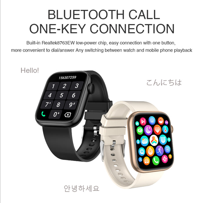 2023 Smart Watch Bluetooth Call Body Temperature Monitoring - Aolon