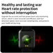 Aolon GTS 1.83-inch 3ATM Waterproof Health Monitoring Smart Watch - Aolon