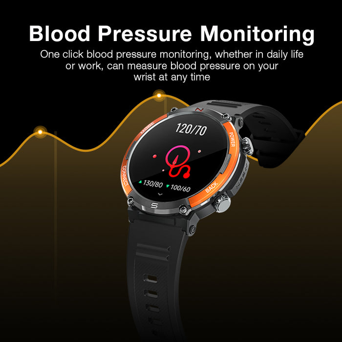 Aolon Cross Smart Watch Military-Standard Compass Function - Aolon