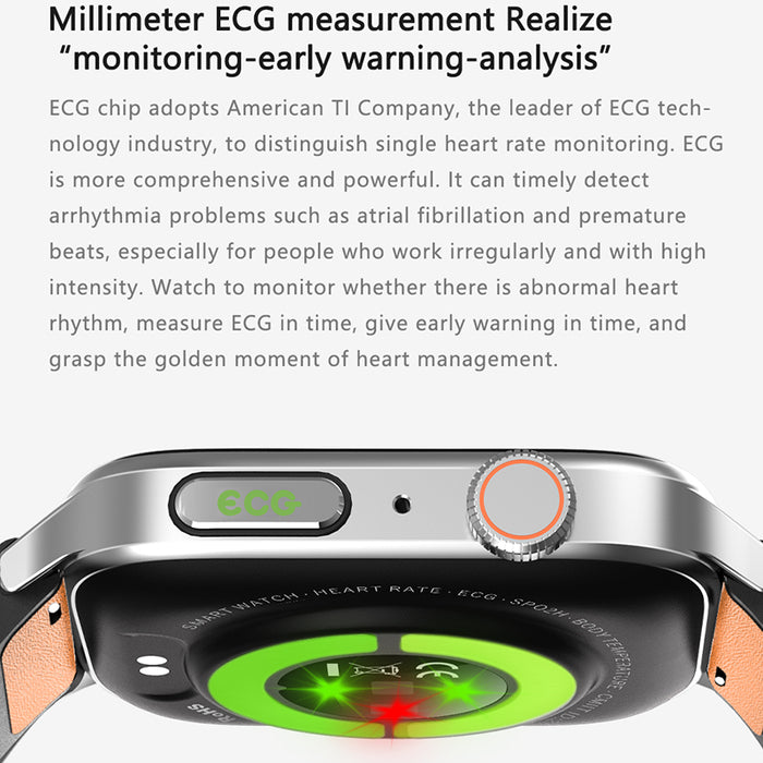 Aolon GT22 Smart Watch ECG Blood Sugar - Aolon
