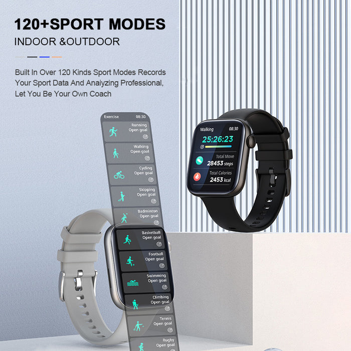 Aolon Foom S Bluetooth Call 120+ Sport Modes Smartwatch - Aolon
