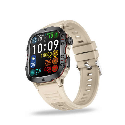 Tetra S2 Men Smart Watch IP68 Waterproof Wireless Calls & Notifications - Aolon