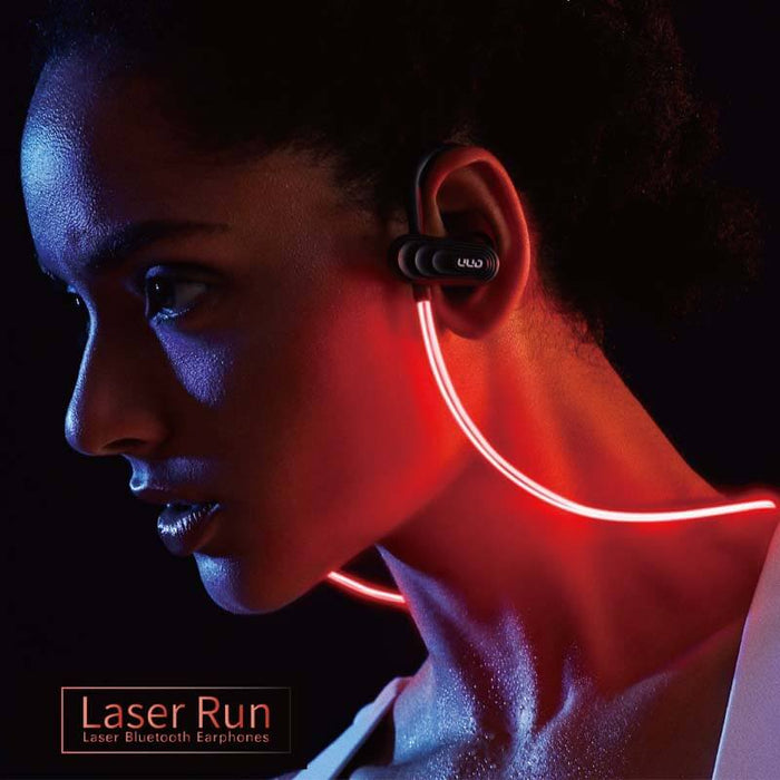 Laser Run Night Run Cool Light Bluetooth Headphone - Aolon