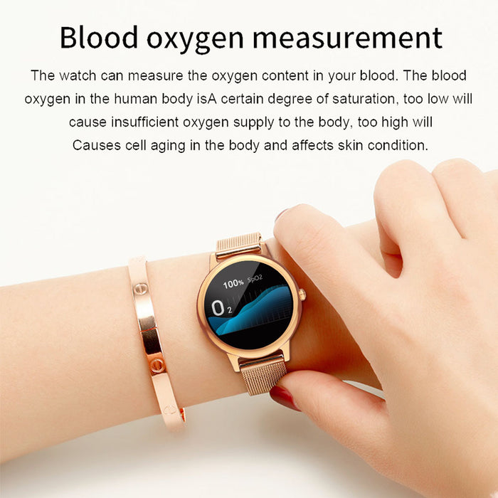 Aolon E10 Ultra Thin Full Touch Screen Bluetooth Sports Tracker Fitness Smart Watch - Aolon