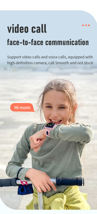 Aolon 4G Sim Card SOS Phone Waterproof For Kids Smart Watch - Aolon