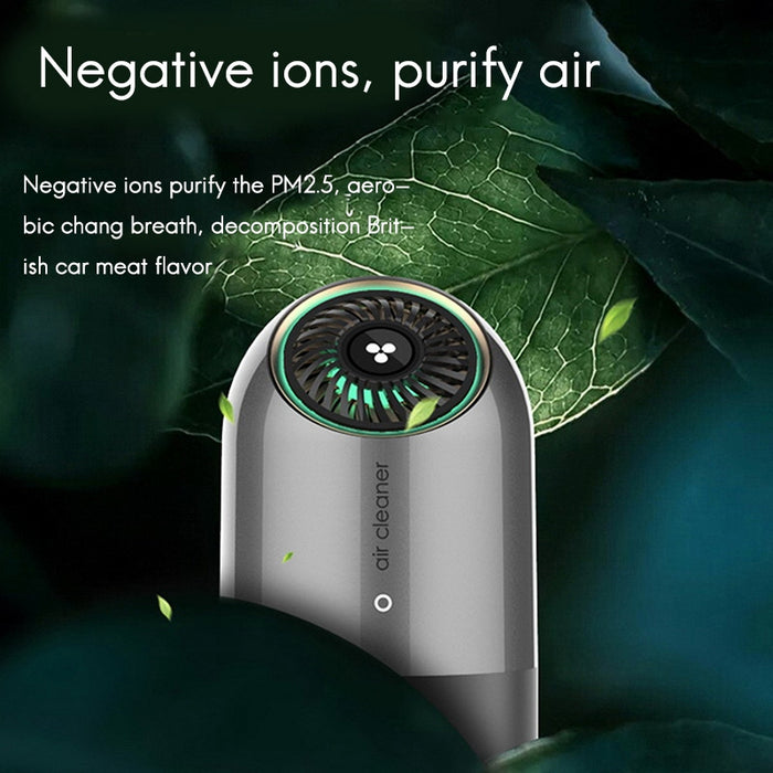 Aolon P1 Air Purifier with Filtration UV Air Cleaner Negative Ion HEPA Filter Car Accessories - Aolon