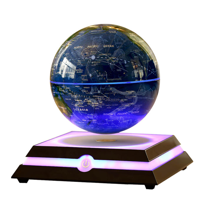 Suspension 360° Automatic Rotation LED Luminous Constellation Maglev globe - Aolon