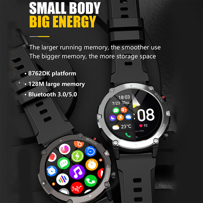 Aolon C21 Smart Watch Men Women Bluetooth Call Smart Watch - Aolon