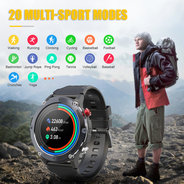 Aolon C21 Smart Watch Men Women Bluetooth Call Smart Watch - Aolon